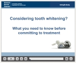 Tooth whitening