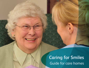 Caring for Smiles: Guide for care homes